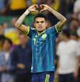 Muñoz abriu o marcador na primeira etapa - Foto: David Ramos/Getty Images / Jogada10