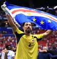 Vozinha foi o grande nome de Cabo Verde contra a Espanha.  Foto: Buda Mendes/Getty Images / Jogada10