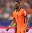 Gakpo em campo pela Holanda contra o Japão na estreia da Copa do Mundo –  Foto: Francois Nel/Getty Images / Jogada10