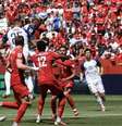 Moïse Bombito, jogador da seleção canadense - Foto: Sam Hodde/Getty Images / Jogada10