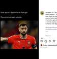 Kátia Aveiro curtiu postagem com críticas a Bruno Fernandes – Reprodução  Foto: Jogada10