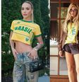 Looks da esposas dos jogadores para o segundo da Seleção  Foto: Reprodução/Instagram