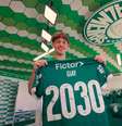 Palmeiras acertou a renovação de contrato com o lateral-direito Giay até 2030 - Foto: Cesar Greco/Palmeiras / Jogada10