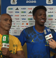 Vini Jr dá pista sobre lesão de Raphinha e evitar falar em dedicatória após gol contra o Haiti: 'Para as pessoas especiais'  Foto: Reprodução/YouTube/CazéTV
