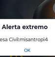 Alerta da Defesa Civil assustou milhares de brasileiros nesta madrugada  Foto: Reprodução