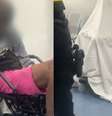 Homem morre sentado em cadeira de rodas na sala de espera de UPA no DF  Foto: Reprodução/TV Globo