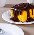 Bolo de cenoura com chocolate fit. Foto: SaúdeLAB