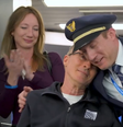 Comandante Rob atuou por 19 anos na United Airlines até ser diagnosticado com ELA  Foto: Reprodução/Instagram/@united