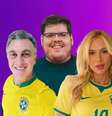 Enquanto Luciano Huck e Virginia Fonseca são massacrados na internet por anunciar bets, Casimiro Miguel, o Cazé, recebe 'hate' bem menor  Foto: Fotomontagem: Sala de TV