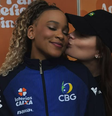 Equipe de Rebeca Andrade nega namoro e diz que declaração em post foi para amiga  Foto: Reprodução/Instagram/@rebecarandrade