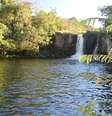 Jovem morreu após se afogar em cachoeira na Chapada dos Veadeiros, em Goiás  Foto: Reprodução/Fazenda São Bento