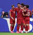 Cristiano Ronaldo após marcar o terceiro gol de Portugal contra o Uzbequistão   Foto: Maja Hitij - FIFA/FIFA via Getty Images