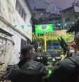 Policiais em operação no Morro Dona Marta  Foto: Divulgação/PCERJ