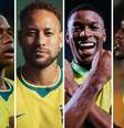 Endrick, Neymar, Luiz Henrique e Rayan  Foto: Reprodução | Instagram