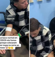 Caso aconteceu no início deste mês; até o momento, todos seguem estáveis  Foto: Reprodução/Tiktok/@maysamarquesini