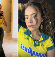 Angelica, Maísa e Celso Portiolli estão em Miami  Foto: Reprodução