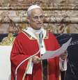 Uniforme foi entregue ao pontífice durante uma audiência no Vaticano  Foto: ANSA / Ansa - Brasil
