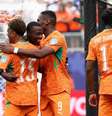 Pépé fez o primeiro gol da Costa do Marfim sobre Curaçao. Foto: Dan Mullan/Getty Images / Jogada10