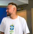 Neymar após partida que marcou volta à Seleção Brasileira  Foto: Reprodução/Globo
