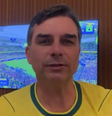Flávio Bolsonaro manda indireta para Michelle após críticas  Foto: Reprodução/Flávio Bolsonaro/Youtube