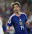 Junya Ito (Japão) celebrando seu gol contra contra a Tunísia, no dia 20.06.2026.  Foto: Associated Press / Alamy
