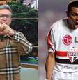 O Craque Neto e o ex-jogador Leandro Guerreiro trabalharam juntos no programa Os Donos da Bola Foto: Reprodução/TV Band e Reprodução/@saopaulofc via Instagram