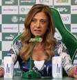 Foto: Leila Pereira, presidente do Palmeiras ( Cesar Greco/Palmeiras) / Gávea News