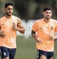 Valverde (D) liderou o grupo de jogadores em uma reunião com Marcelo Bielsa - Foto: Divulgação / AUF / Jogada10