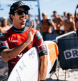 Yago Dora conquistou o título da etapa de Saquarema Foto: Thiago Diz/ WSL