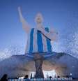 Estátua de Messi na Argentina  Foto: Reprodução
