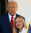 As relações entre a primeira-ministra da Itália e o presidente dos EUA pioraram muito desde 2025  Foto: EPA-EFE/REX/Shutterstock / BBC News Brasil