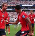 Centroavante marcaou segundo gol da Inglaterra contra o Panamá  Foto: Mattia Ozbot/Getty Images