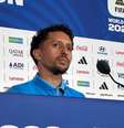Marquinhos durante entrevista coletiva na véspera de Brasil x Japão pela Copa do Mundo  Foto: Ana Paula Almeida/Terra