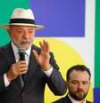 Lula durante lançamento do programa Desenrola; equipe econômica anunciou nova fase voltada para quem paga as contas em dia  Foto: Wilton Junior/Estadão / Estadão