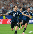 Messi comemora mais um gol na Copa do Mundo  Foto: Reprodução/Instagram