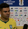 Casemiro diz que Brasil controlou o jogo, elogia Endrick e exalta mental da equipe em virada sobre o Japão  Foto: Reprodução/Sportv