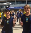 João Pedro, de 10 anos, fez um vídeo com Davi Lucca, de 14 anos. Eles são filho do dono da Cimed e de Neymar Jr, respectivamente  Foto: Reprodução/Instagram/@joaoadibemarques