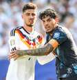 Havertz encara Gómez em jogo entre Alemanha e Paraguai  Foto: WILLIAM VOLCOV / AGÊNCIA O DIA/ESTADÃO CONTEÚDO