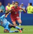 Bernardo Silva tem ficado na reserva de Portugal –  Foto: Alex Slitz/Getty Images / Jogada10