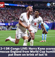 Kane foi enaltecido pelos jornais internacionais após a classificação da Inglaterra  Foto: Reprodução
