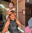 Bruna Biancardi compartilhou momentos de Mavie e Mel com Davi Lucca  Foto: Reprodução/brunabiancardi/Instagram