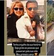 Nadya França, primeira namorada de Ronaldo, surpreende ao publicar foto antiga do casal  Foto: Reprodução/Instagram