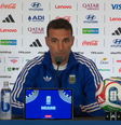 Lionel Scaloni fala sobre caminho da Argentina na Copa  Foto: Reprodução/Youtube/Fifa