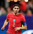 Achraf Hakimi é um dos principais destaques de Marrocos na Copa do Mundo de 2026.   Foto: Associated Press / Alamy