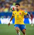 Luis Díaz busca seu quarto gol na Copa de 2026 para ingressar de vez na briga pela artilharia.  Foto: Independent Photo / Alamy
