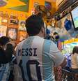 Brasileiros torcedores da Argentina sofreram com classificação dura contra Cabo Verde na Copa de 2026  Foto: Gabriel Gatto/Terra