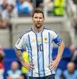 Messi comemora classificação contra Cabo Verde na prorrogação.  Foto: Grzegorz Wajda/SOPA Images/LightRocket via Getty Images