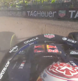 Verstappen abandonou a prova nas últimas voltas Foto: Reprodução / F1