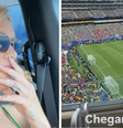 Virginia acompanhará jogo da Seleção diretamente do estádio  Foto: Reprodução