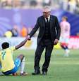 Carlos Ancelotti será o treinador para um ciclo completo até a próxima Copa do Mundo.  Foto: Buda Mendes/Getty Images / Jogada10